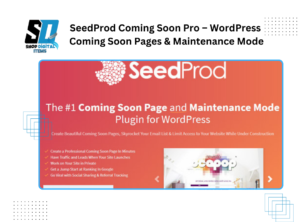 SeedProd Coming Soon Pro – WordPress Coming Soon Pages & Maintenance Mode